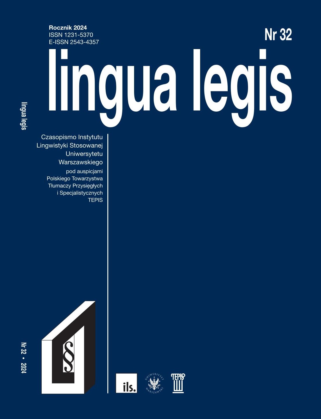 Lingua legis nr 32